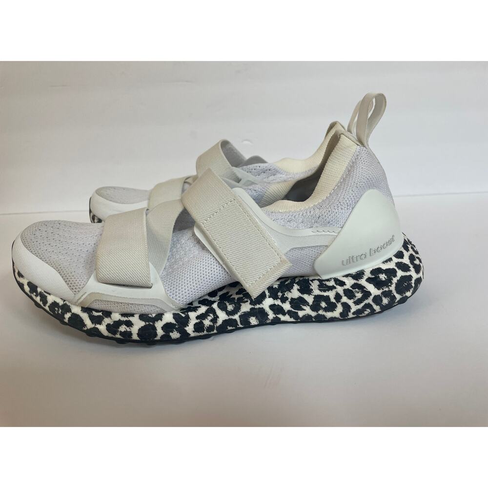 Adidas‎ x Stella McCartney UltraBoost X Knit White Leopard AC7548 Size 7.5 US